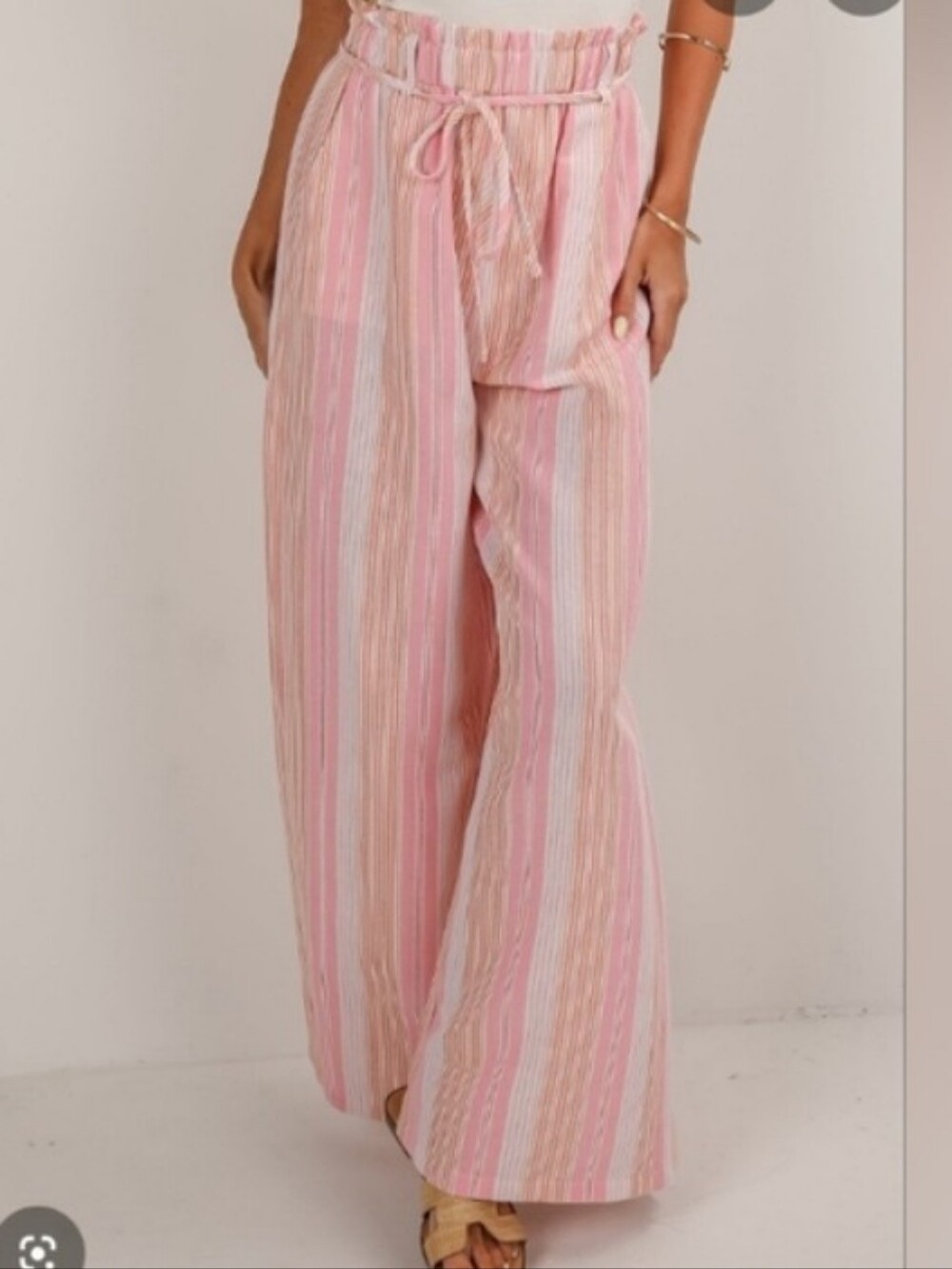 Soft Comfortable Wide Leg Pants - Picture 1 of 6